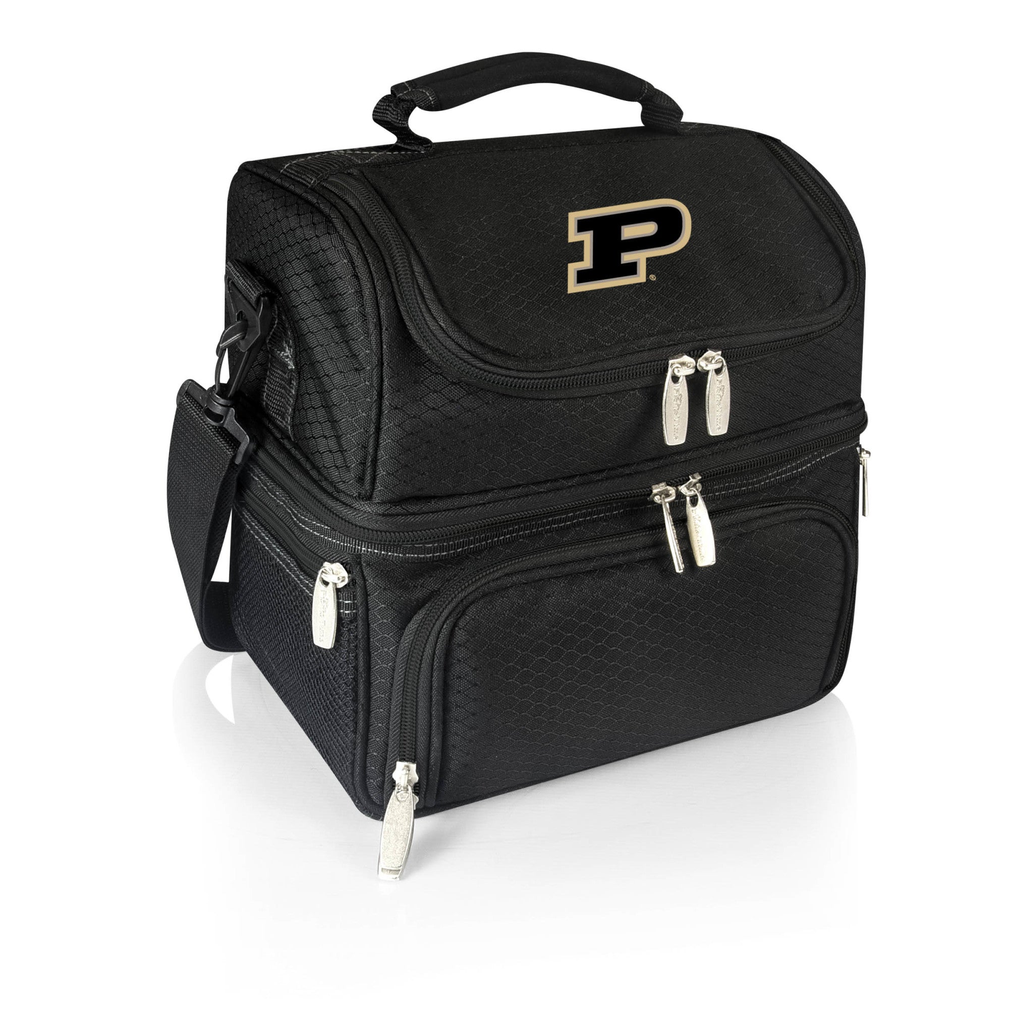Picnic Time - Purdue boilermakers - pranzo lunch cooler bag, (black)
