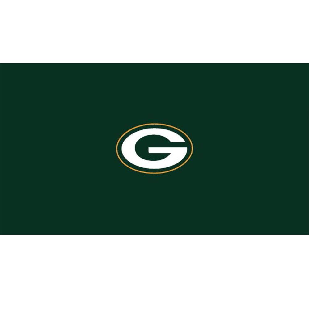 Green Bay Packers 9-foot Billiard Cloth
