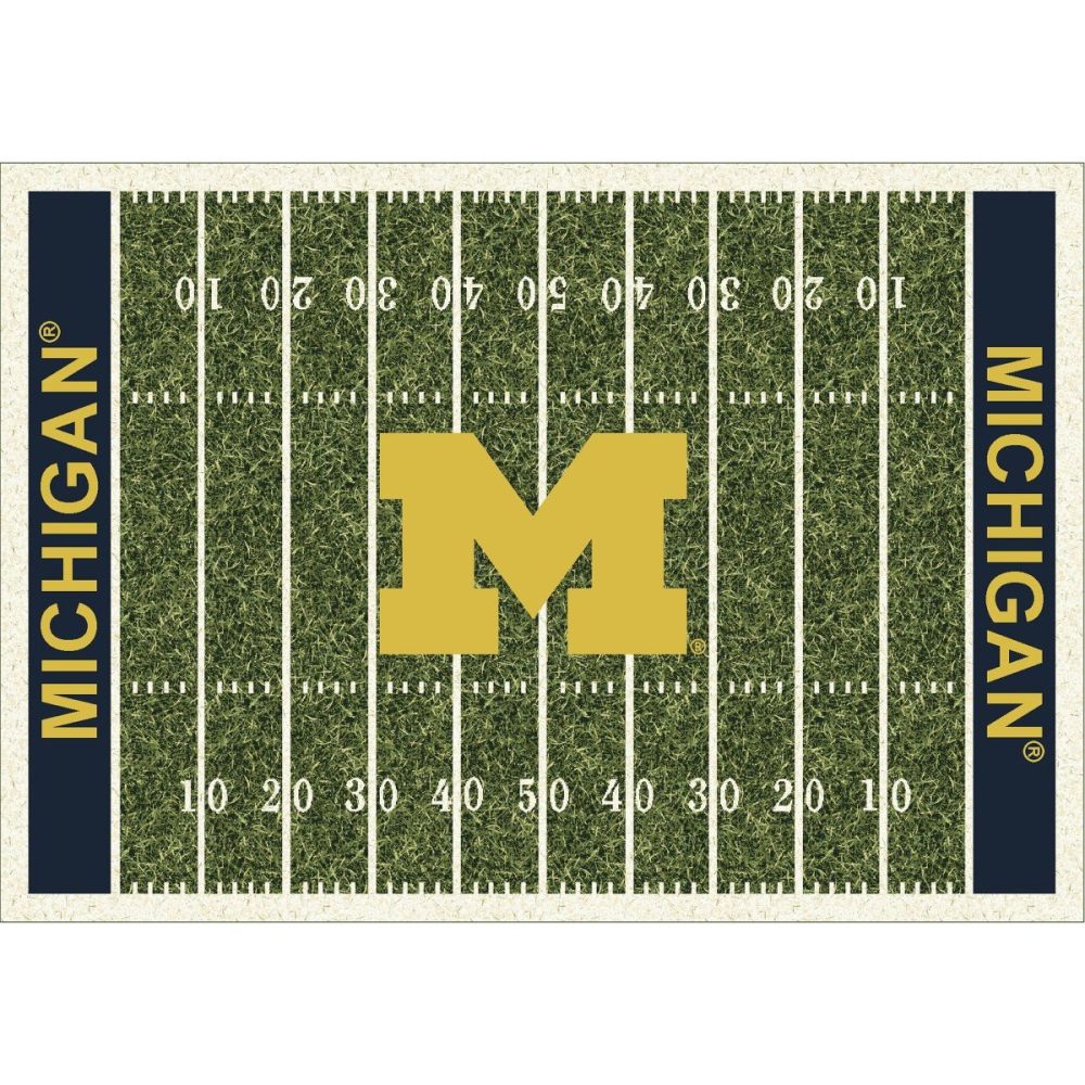 University Of Michigan 6x8 Homefield Rug