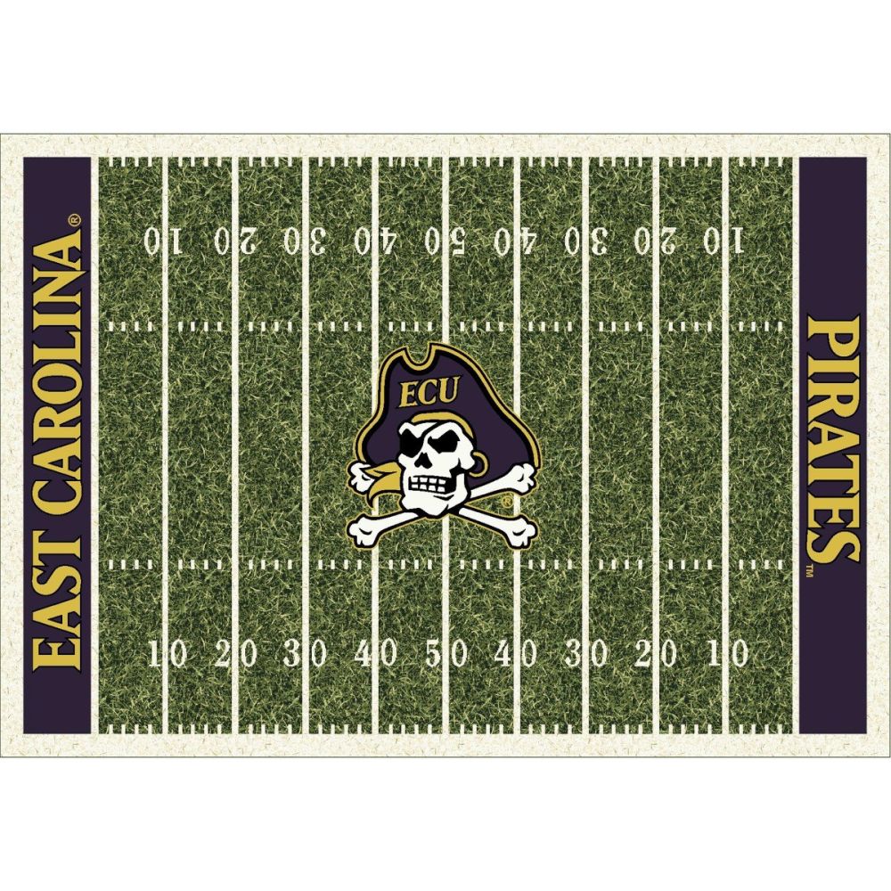 Eastern Carolina University 4x6 Homefield Rug