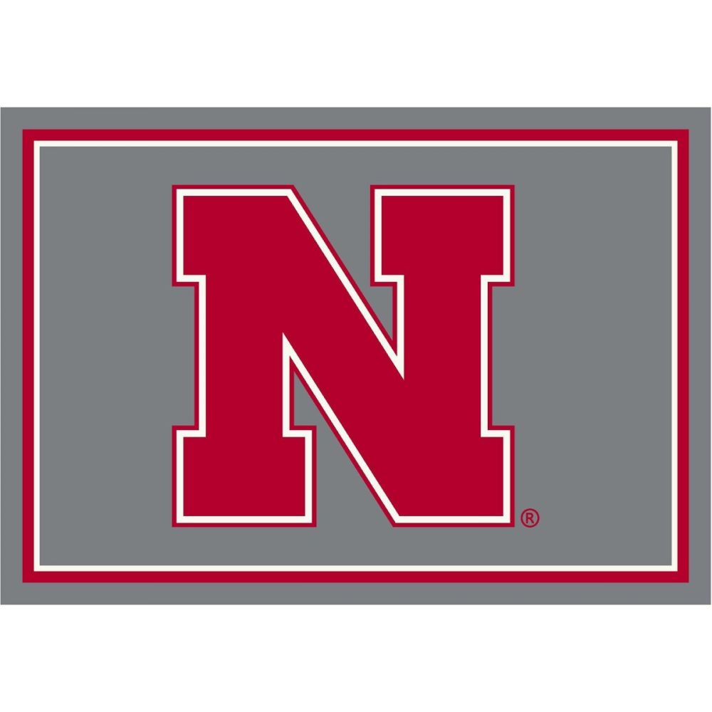 University Of Nebraska 4x6 Spirit Rug