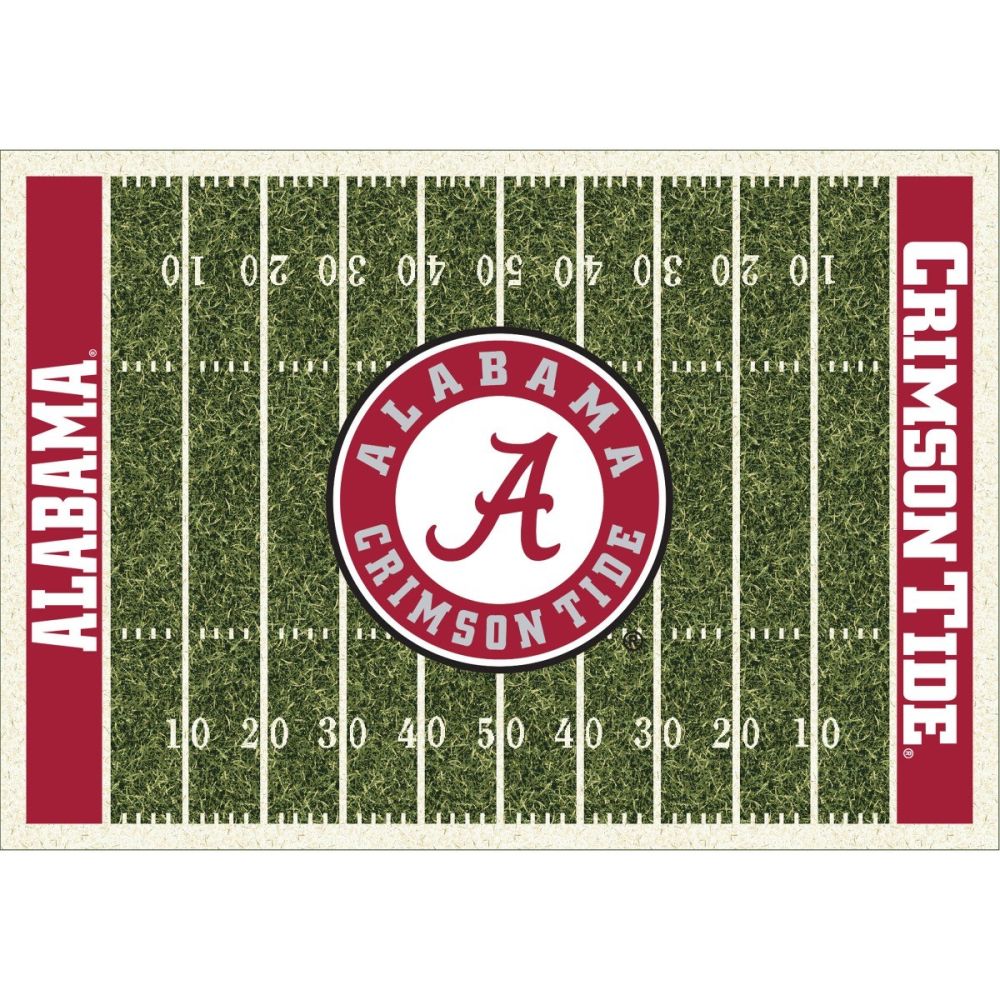 University Of Alabama 6x8 Homefield Rug