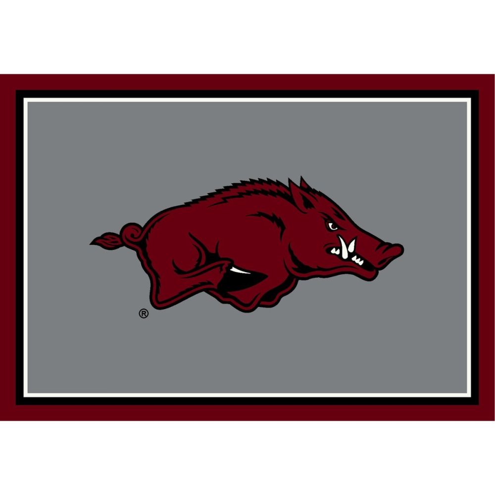 University Of Arkansas 4x6 Spirit Rug