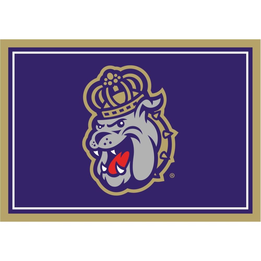 James Madison University 6x8 Spirit Rug