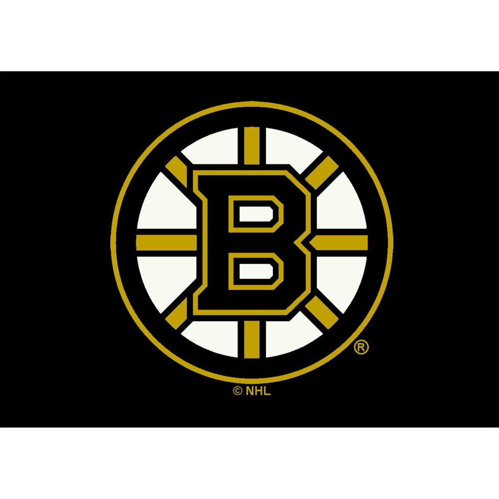 Boston Bruins 6'x8' Spirit Rug