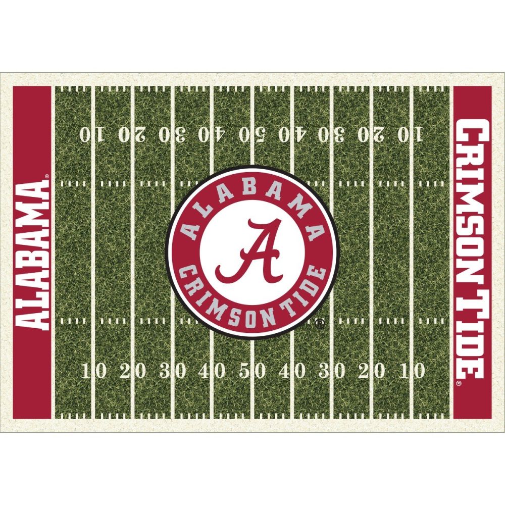 University Of Alabama 8x11 Homefield Rug