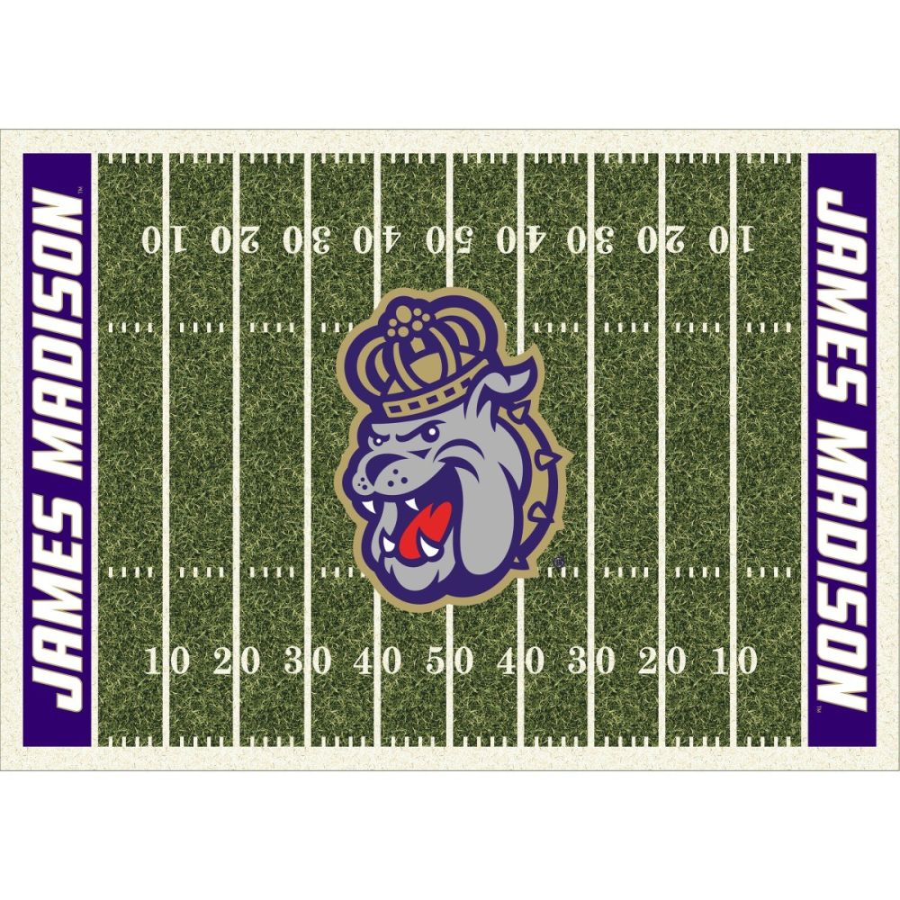 James Madison University 8x11 Homefield Rug