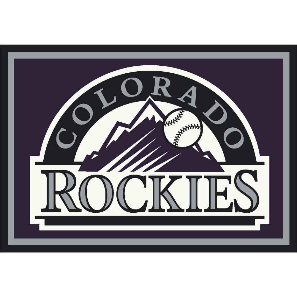 Colorado Rockies 4'x6' Spirit Rug