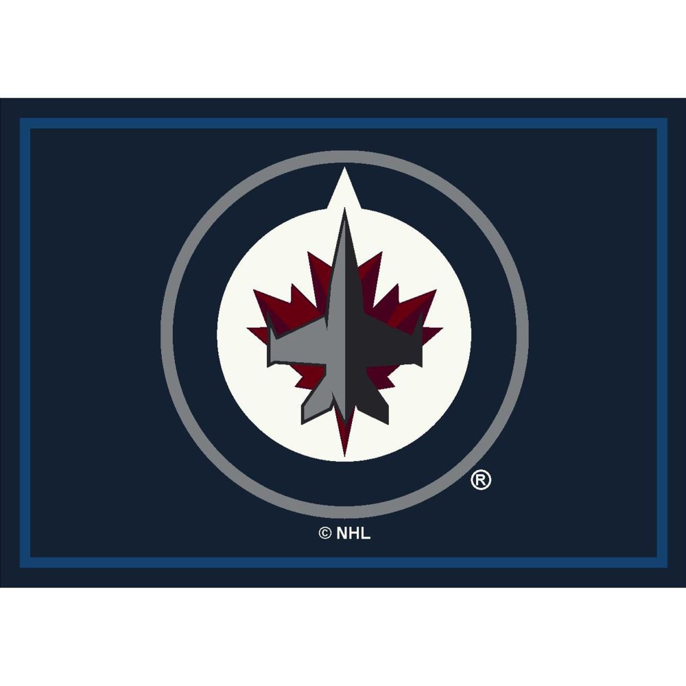 Winnipeg Jets 4X6 Spirit Rug