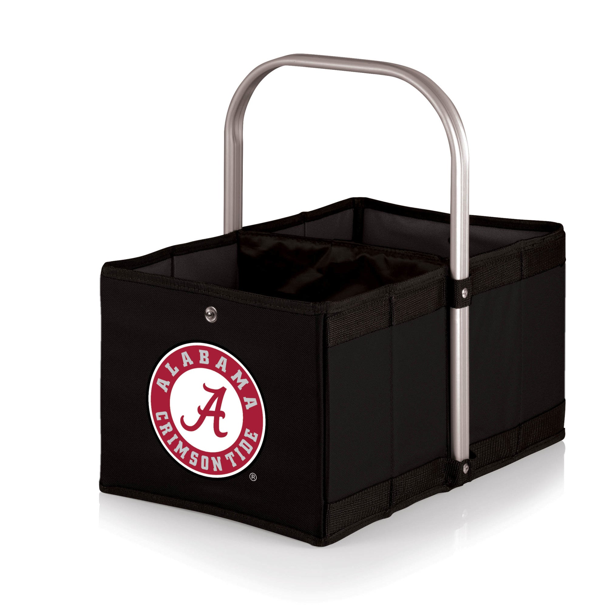 Alabama Crimson Tide - Urban Basket Collapsible Tote, (Black)