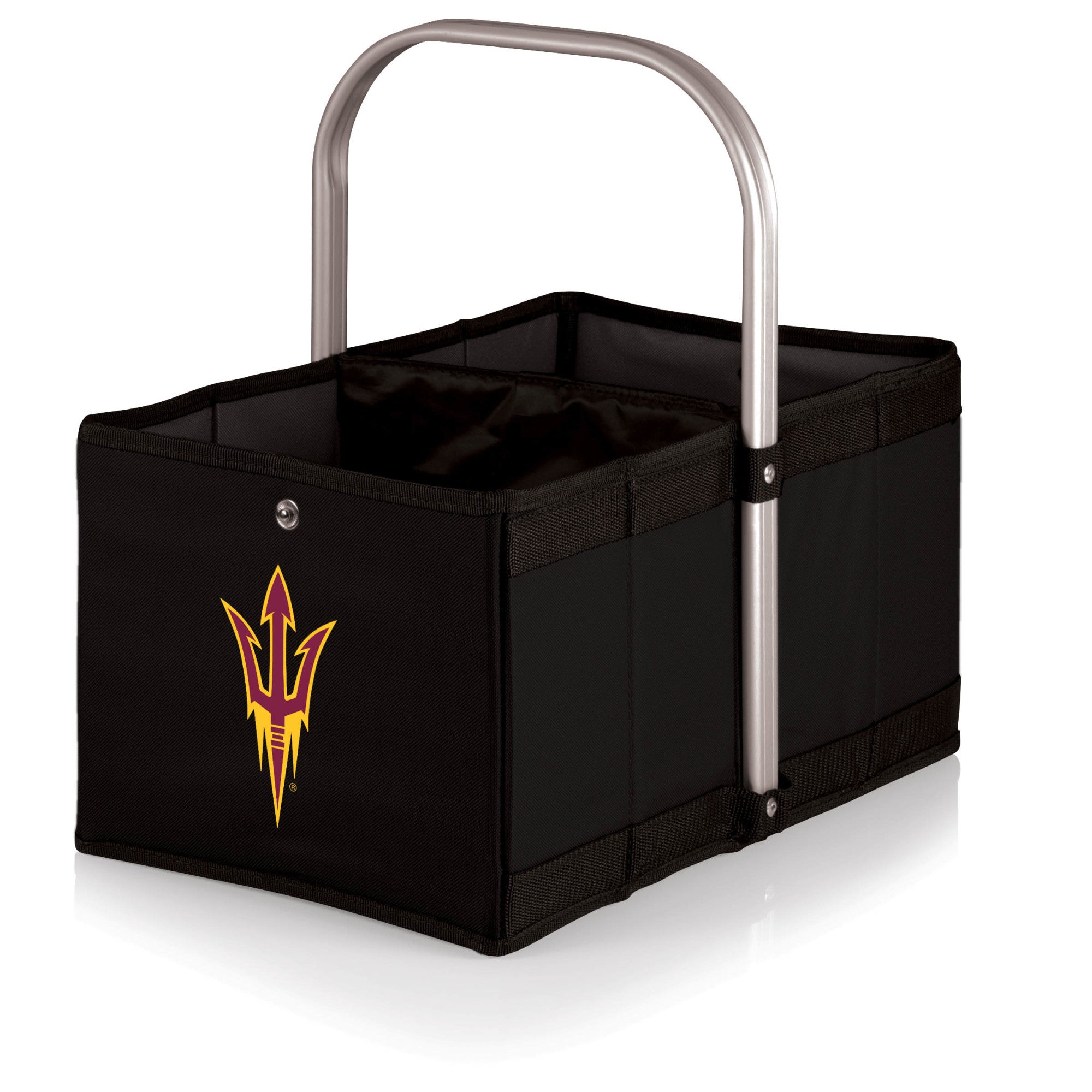 Arizona State Sun Devils - Urban Basket Collapsible Tote, (Black)