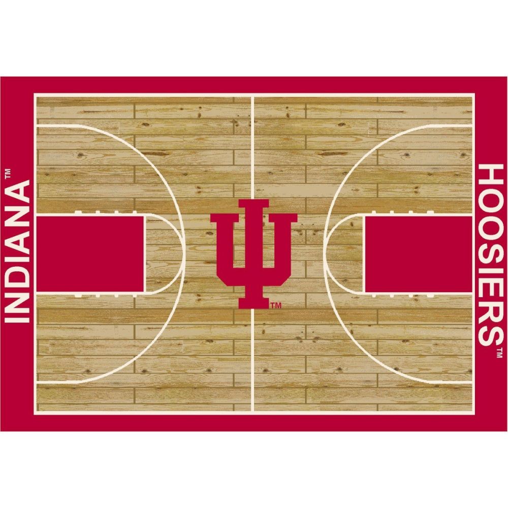 Indiana University 6x8 Courtside Rug