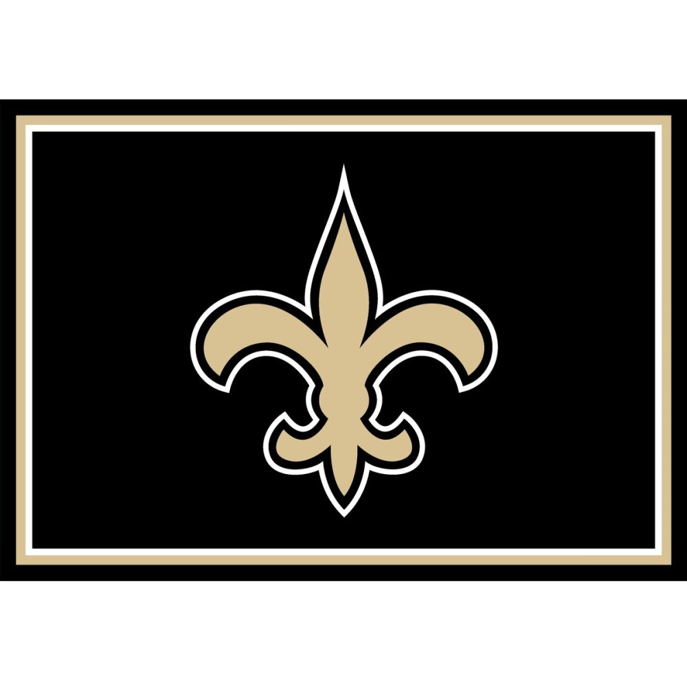 New Orleans Saints 3x4 Area Rug