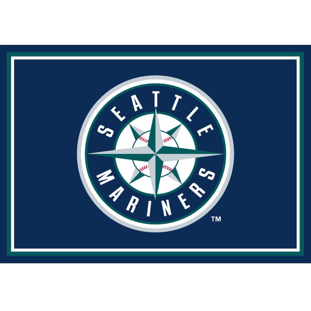 Seattle Mariners 3x4 Area Rug