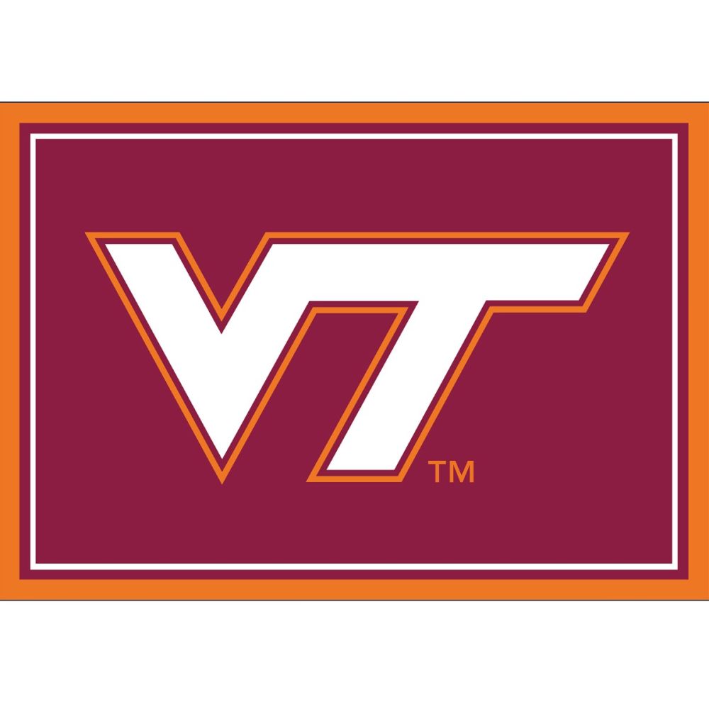 Virginia Tech 3x4 Area Rug