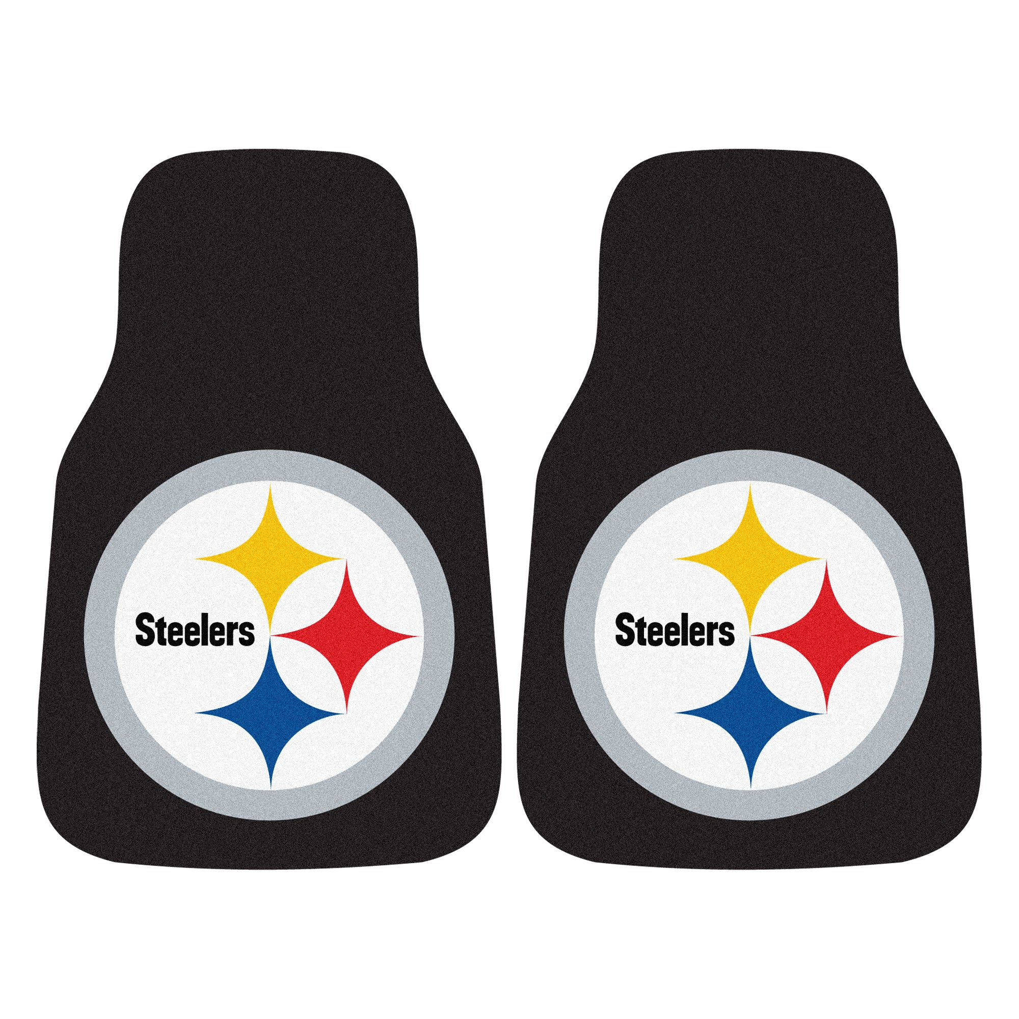 NFL - Pittsburgh Steelers 2-pc Carpet Car Mat Set