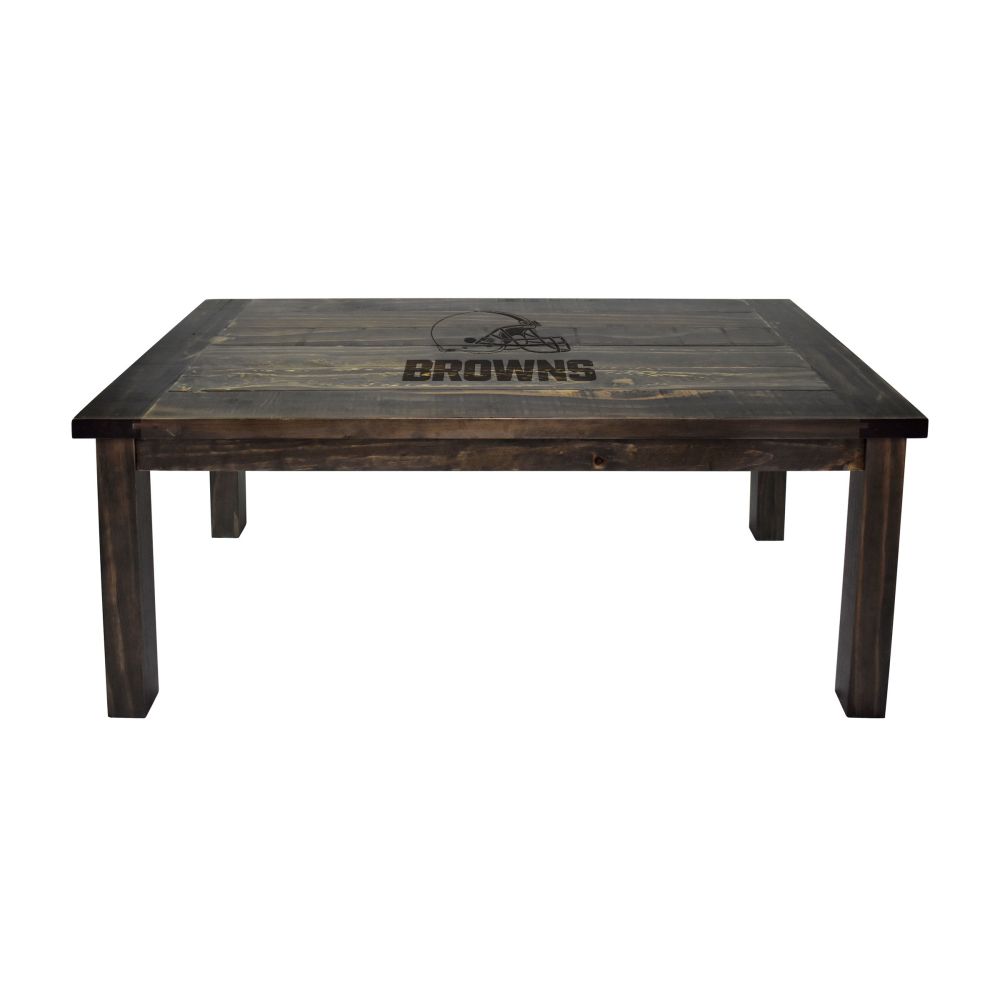 Cleveland Browns Reclaimed Coffee Table