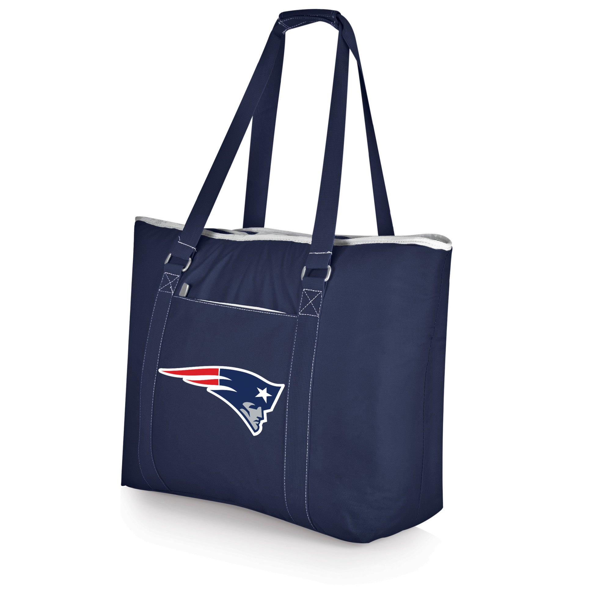 New England Patriots - Tahoe XL Cooler Tote Bag, (Navy Blue)