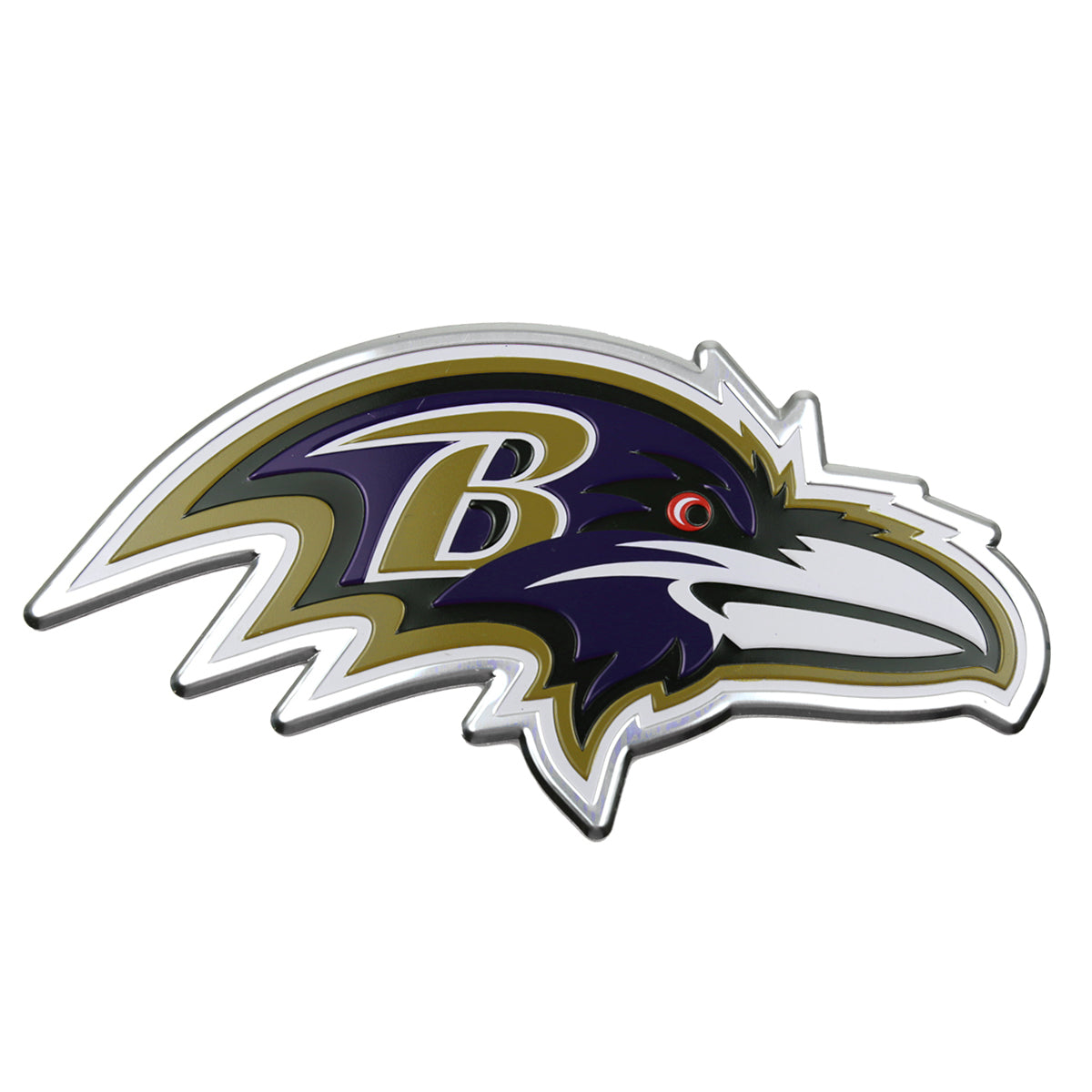 NFL - Baltimore Ravens Embossed Color Emblem