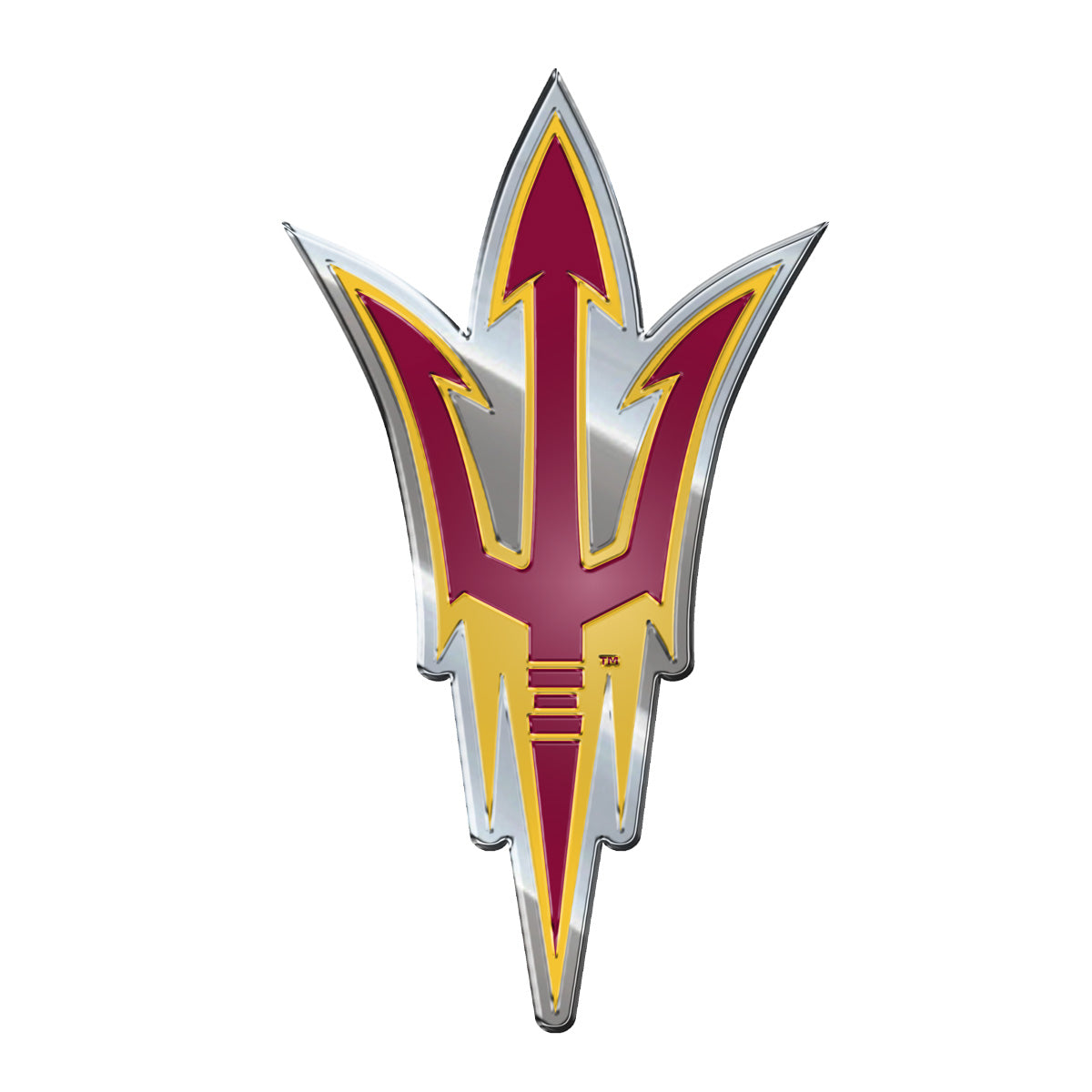 Arizona State University Embossed Color Emblem