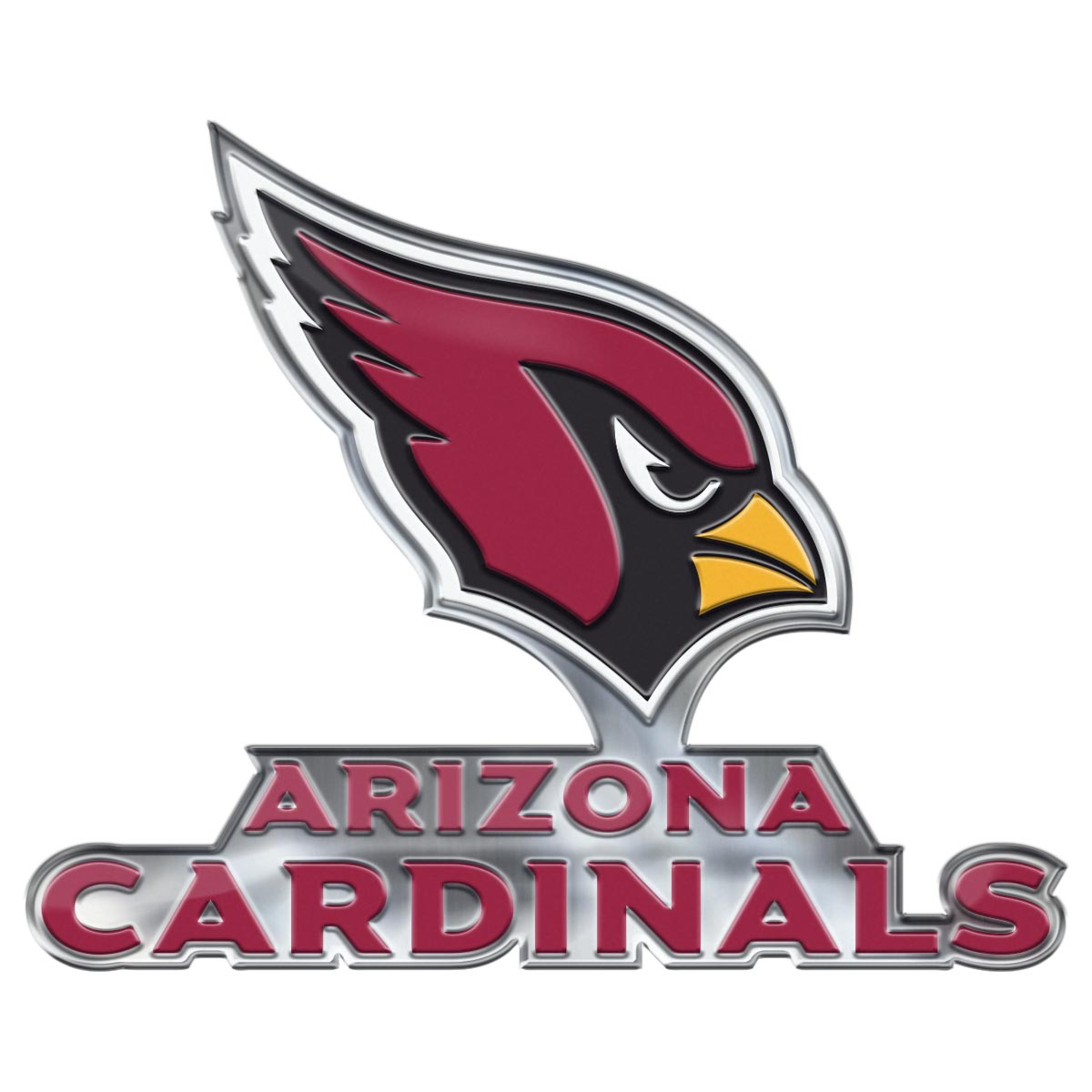 NFL - Arizona Cardinals Embossed Color Emblem 2