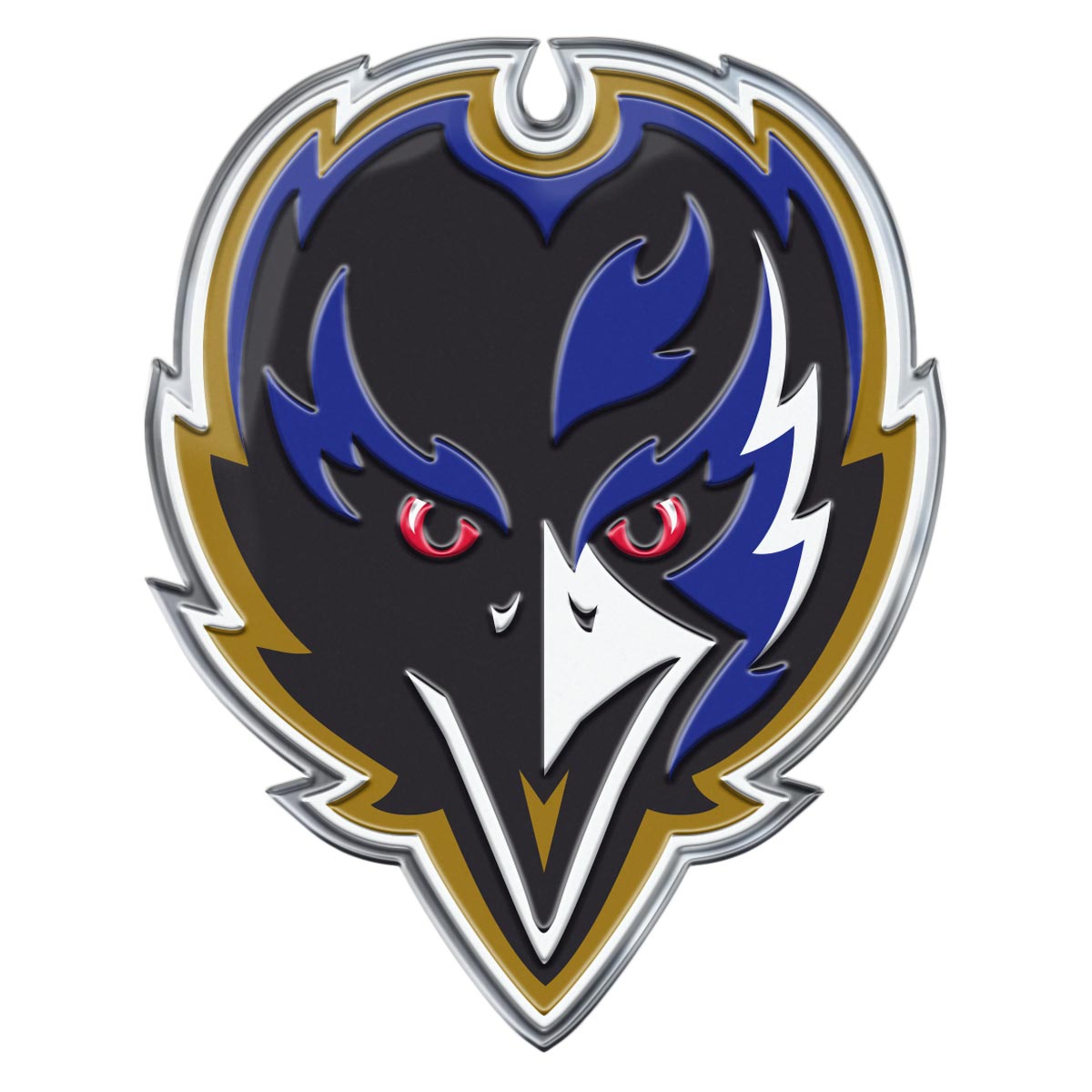 NFL - Baltimore Ravens Embossed Color Emblem 2