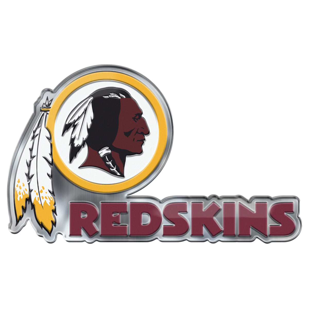 NFL - Washington Redskins Embossed Color Emblem 2