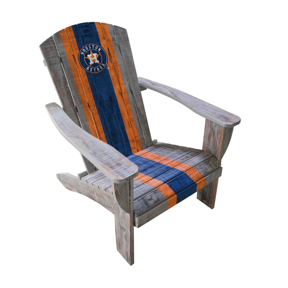 Houston Astros Wood Adirondack Chair