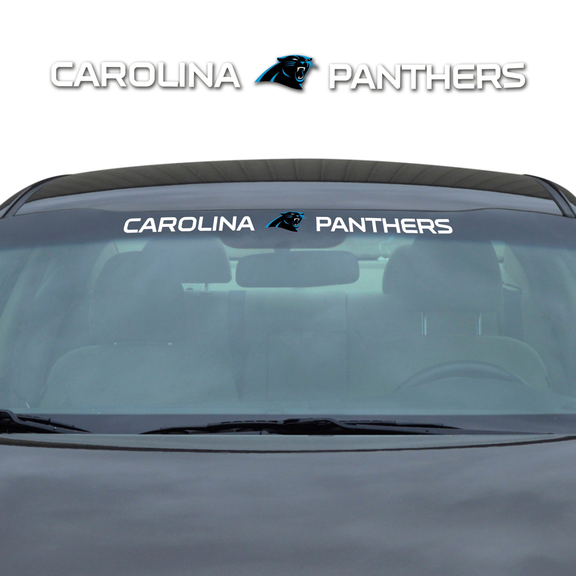 NFL - Carolina Panthers Windshield Decal