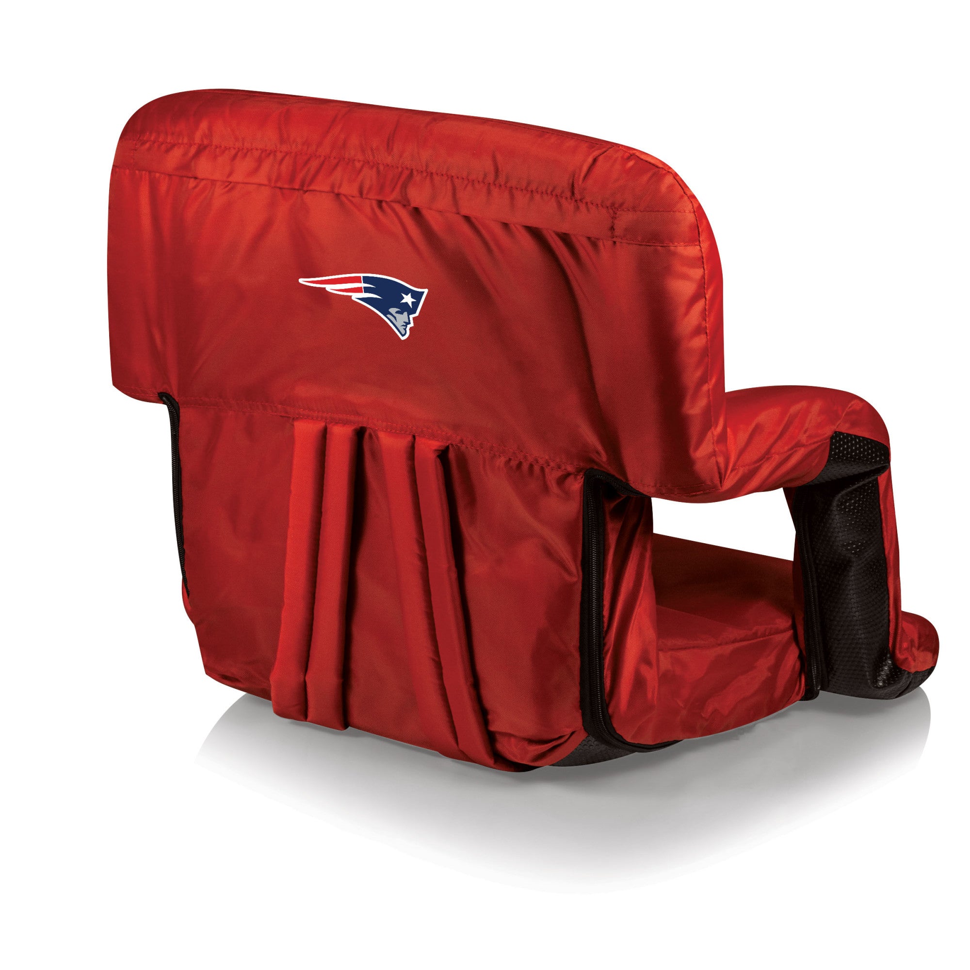 New England Patriots - Ventura Portable Reclining Stadium Seat, (Red)