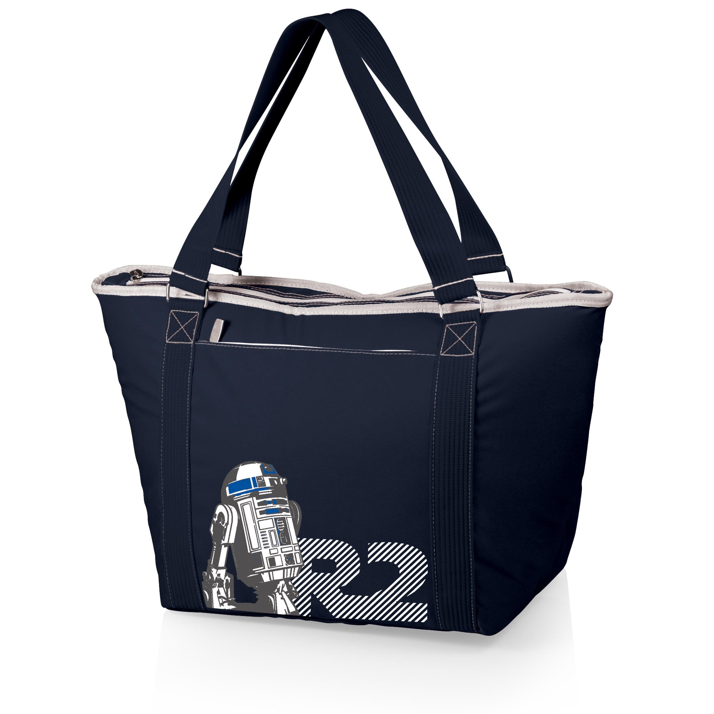 STAR WARS R2-D2 - TOPANGA COOLER TOTE BAG, (NAVY BLUE)