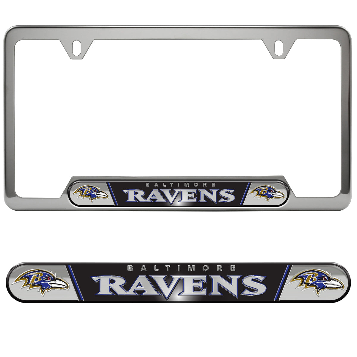 NFL - Baltimore Ravens Embossed License Plate Frame