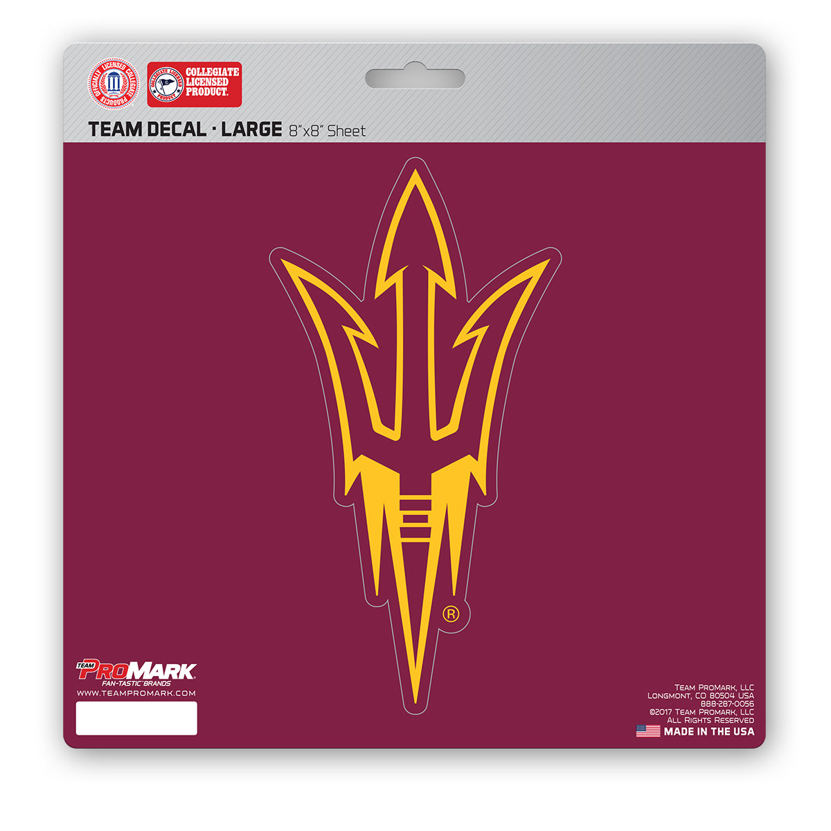 Arizona State University Large Decal