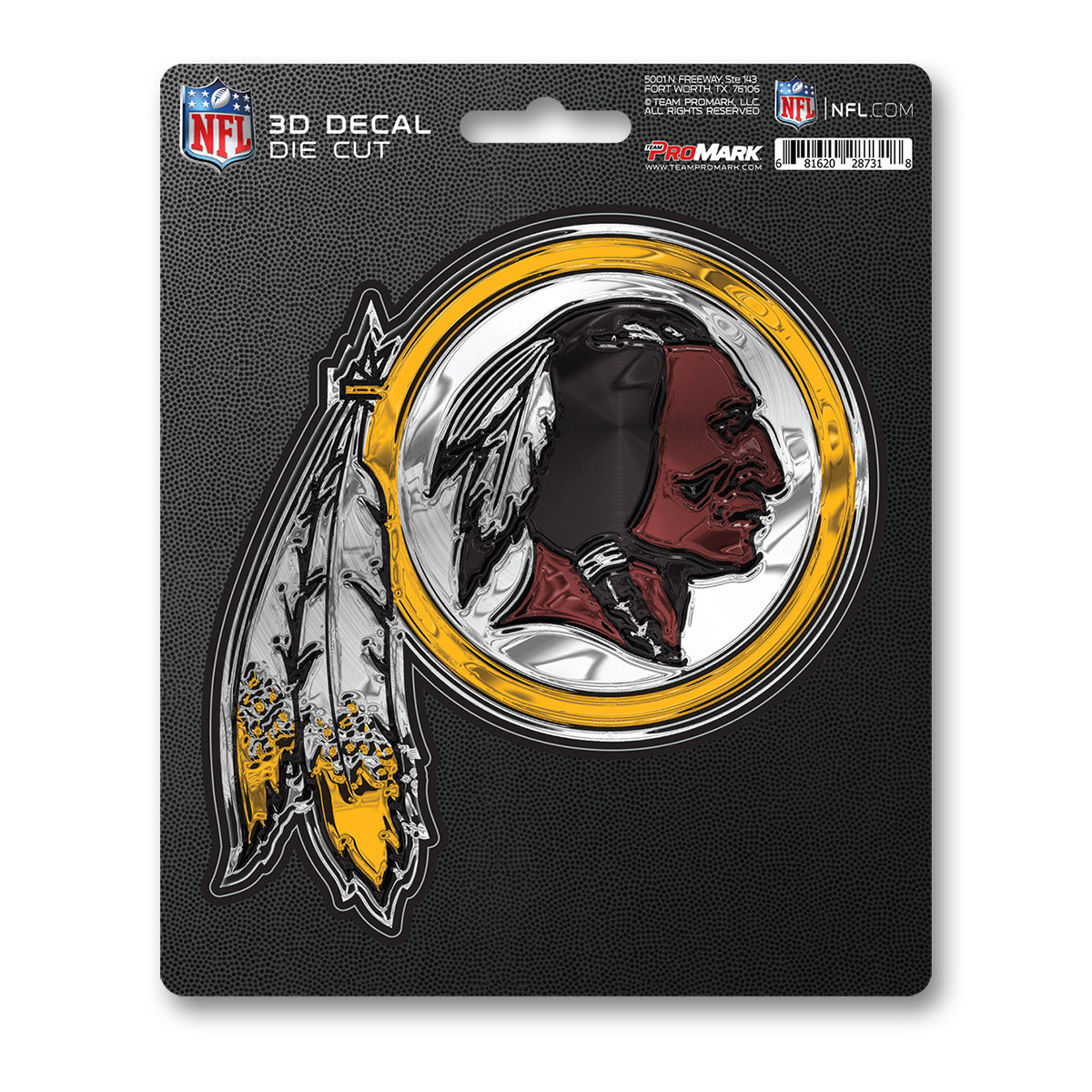 NFL - Washington Redskins 3D Decal