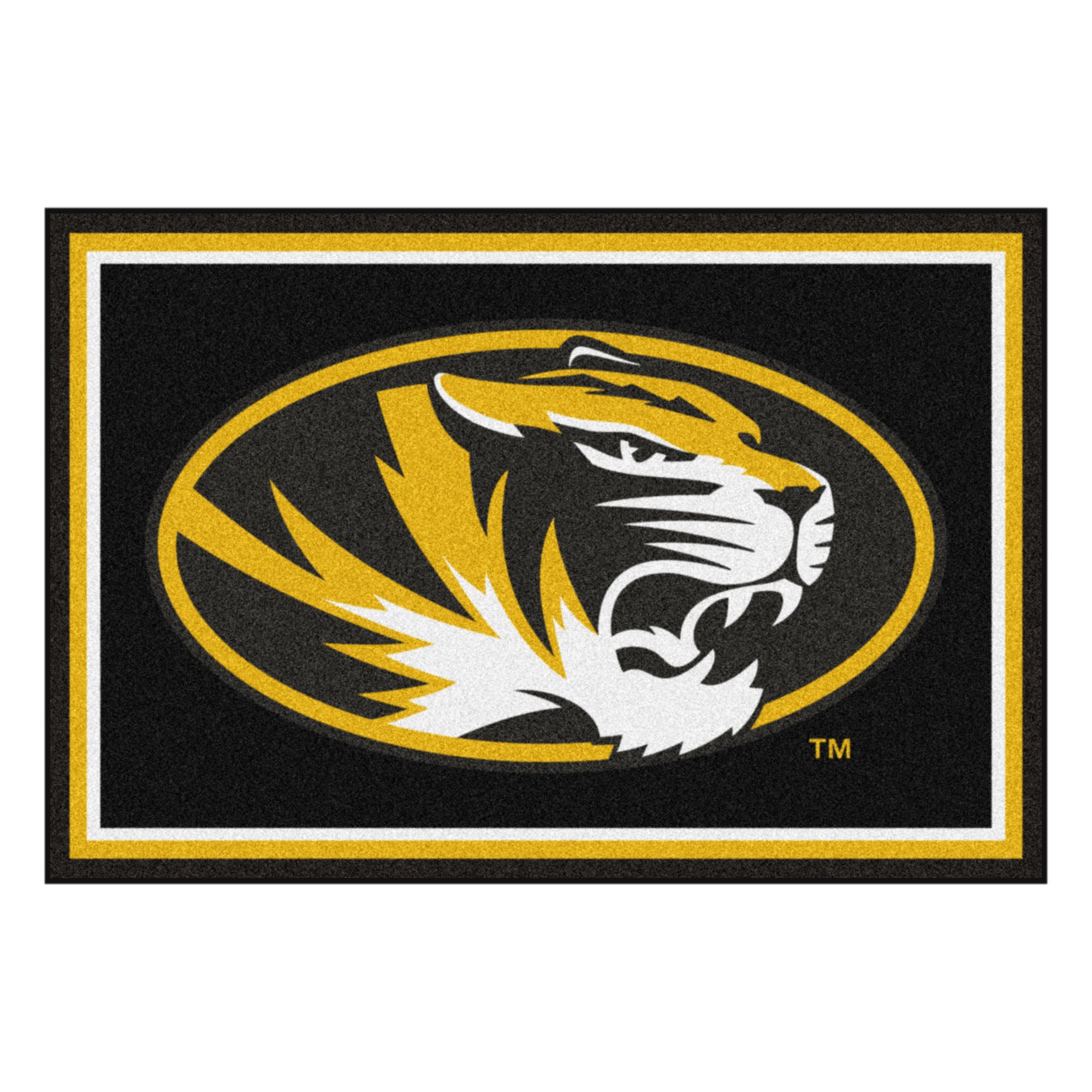 University of Missouri 5x8 Rug