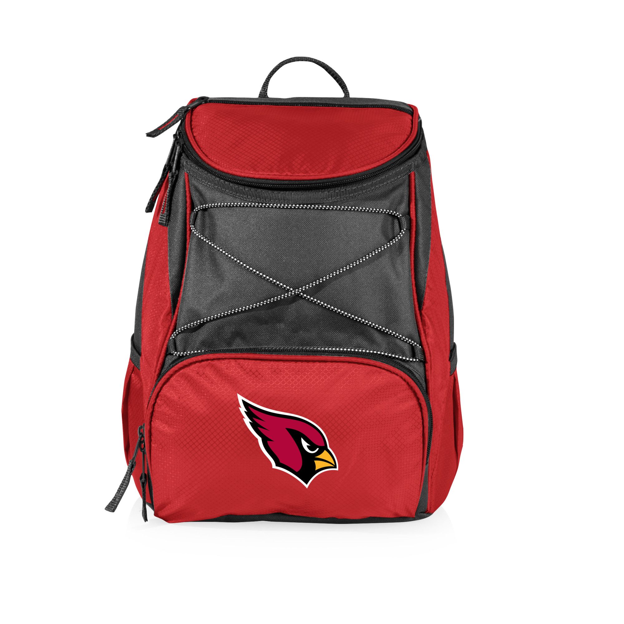 Picnic Time - Arizona cardinals - ptx backpack cooler, (red with gray accents)