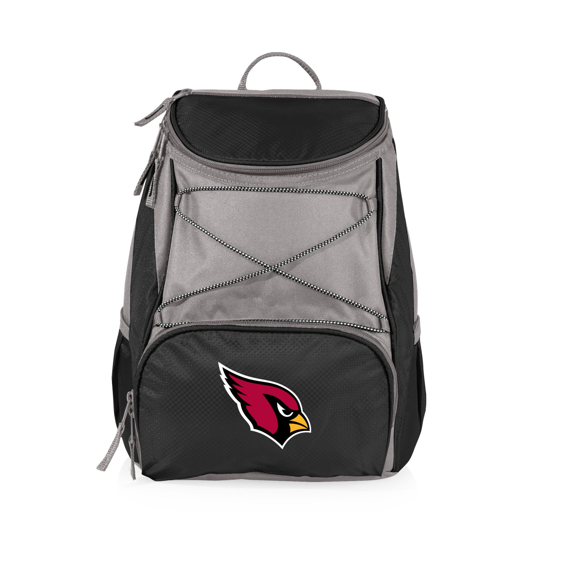 Picnic Time - Arizona cardinals - ptx backpack cooler, (black with gray accents)