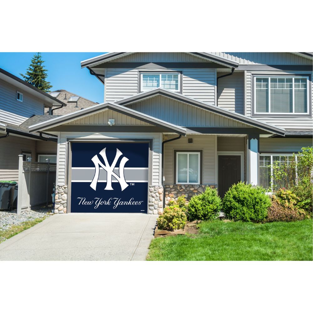 New York Yankees Single Garage Door Cover