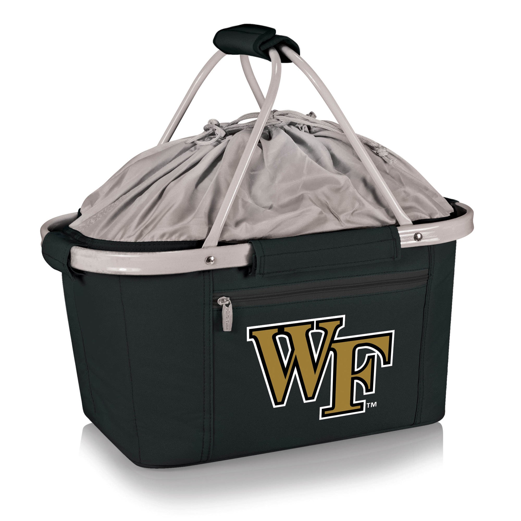 Wake Forest Demon Deacons - Metro Basket Collapsible Cooler Tote, (Black)