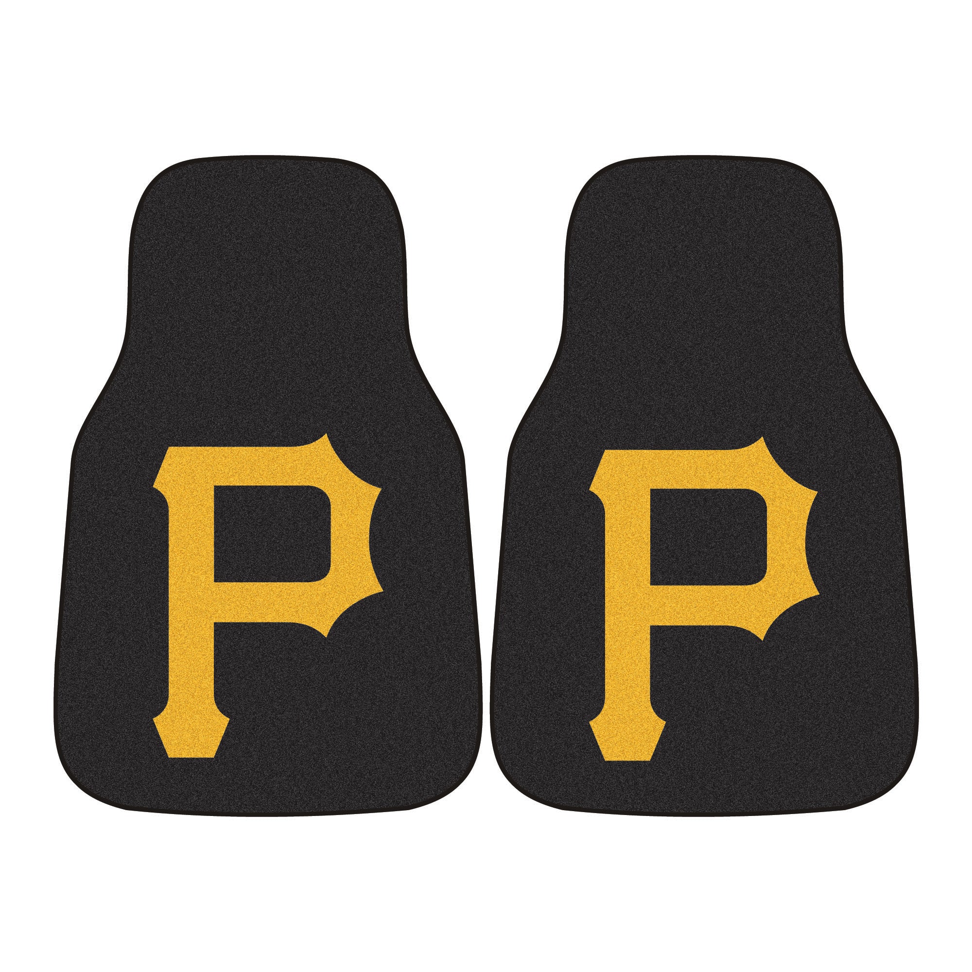 MLB - Pittsburgh Pirates 2-pc Carpet Car Mat Set