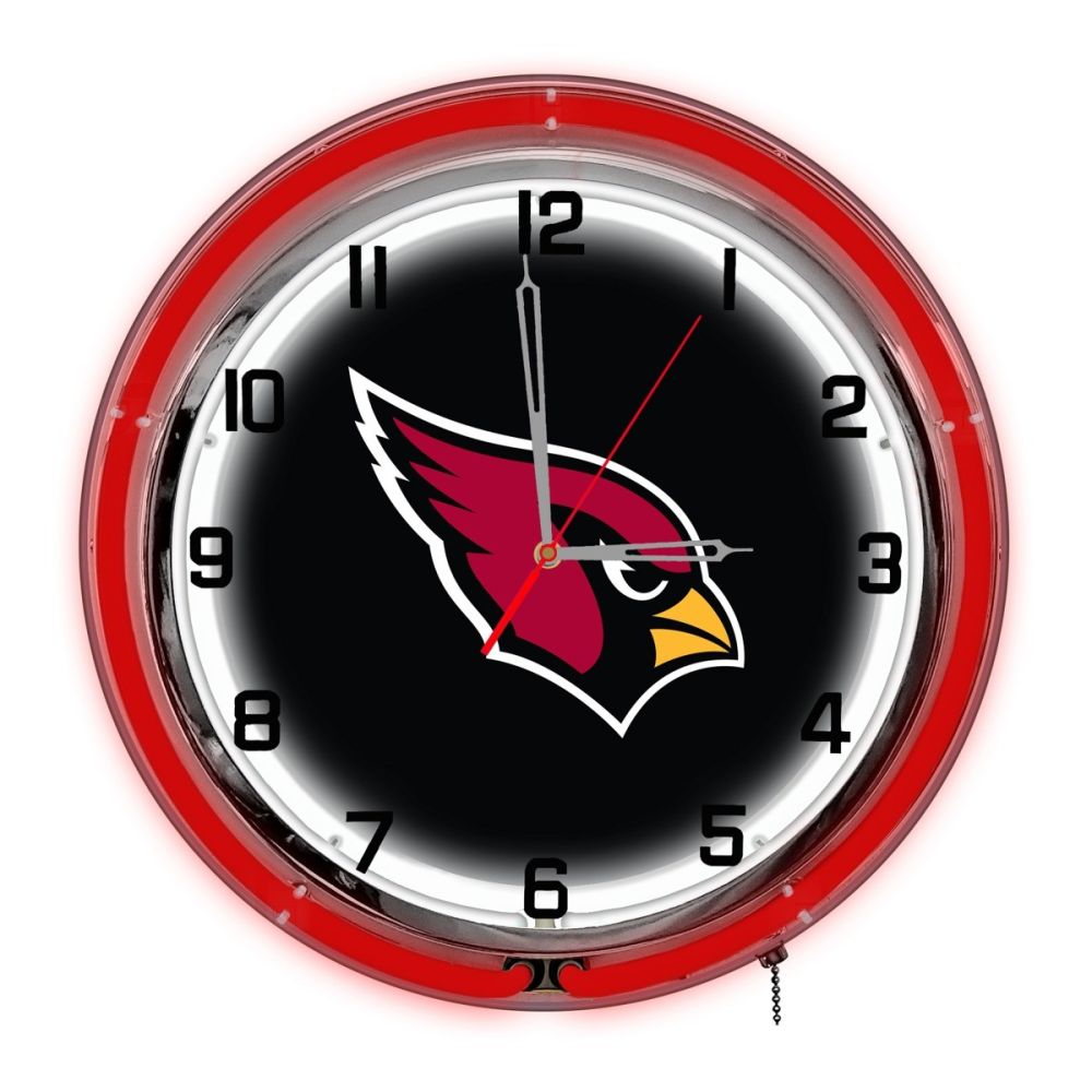 Arizona Cardinals 18in Neon Clock