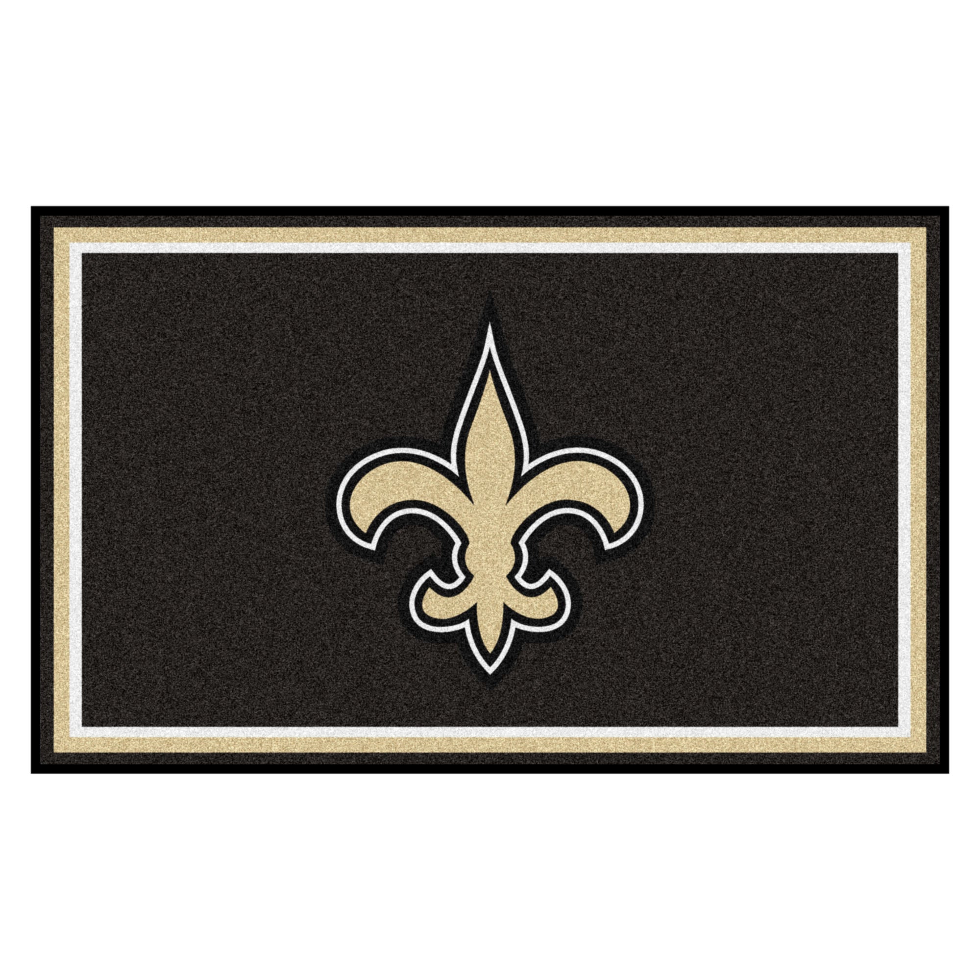 NFL - New Orleans Saints 4x6 Rug