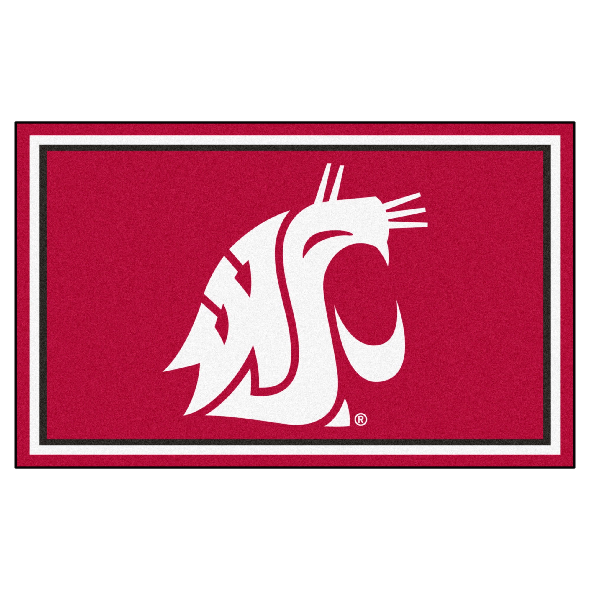 Washington State University 4x6 Rug