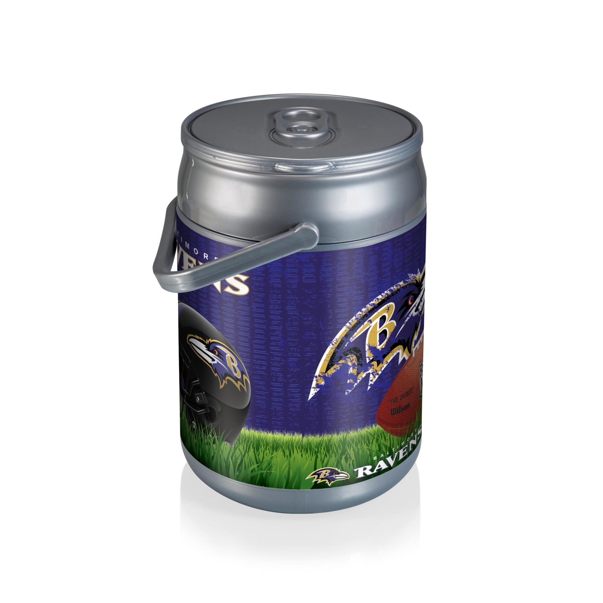 Baltimore Ravens - Can Cooler, (Silver)