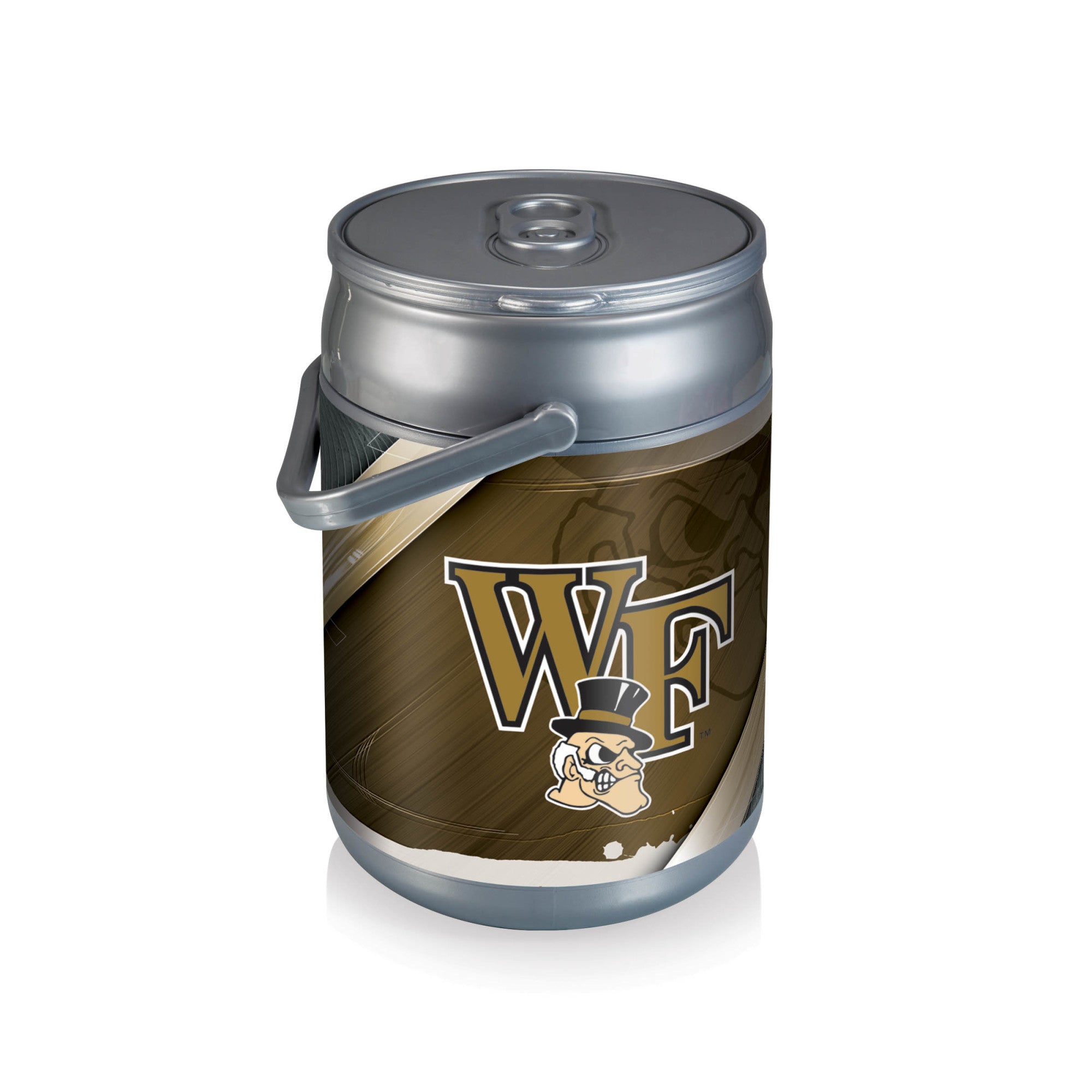 Wake Forest Demon Deacons - Can Cooler, (Silver)