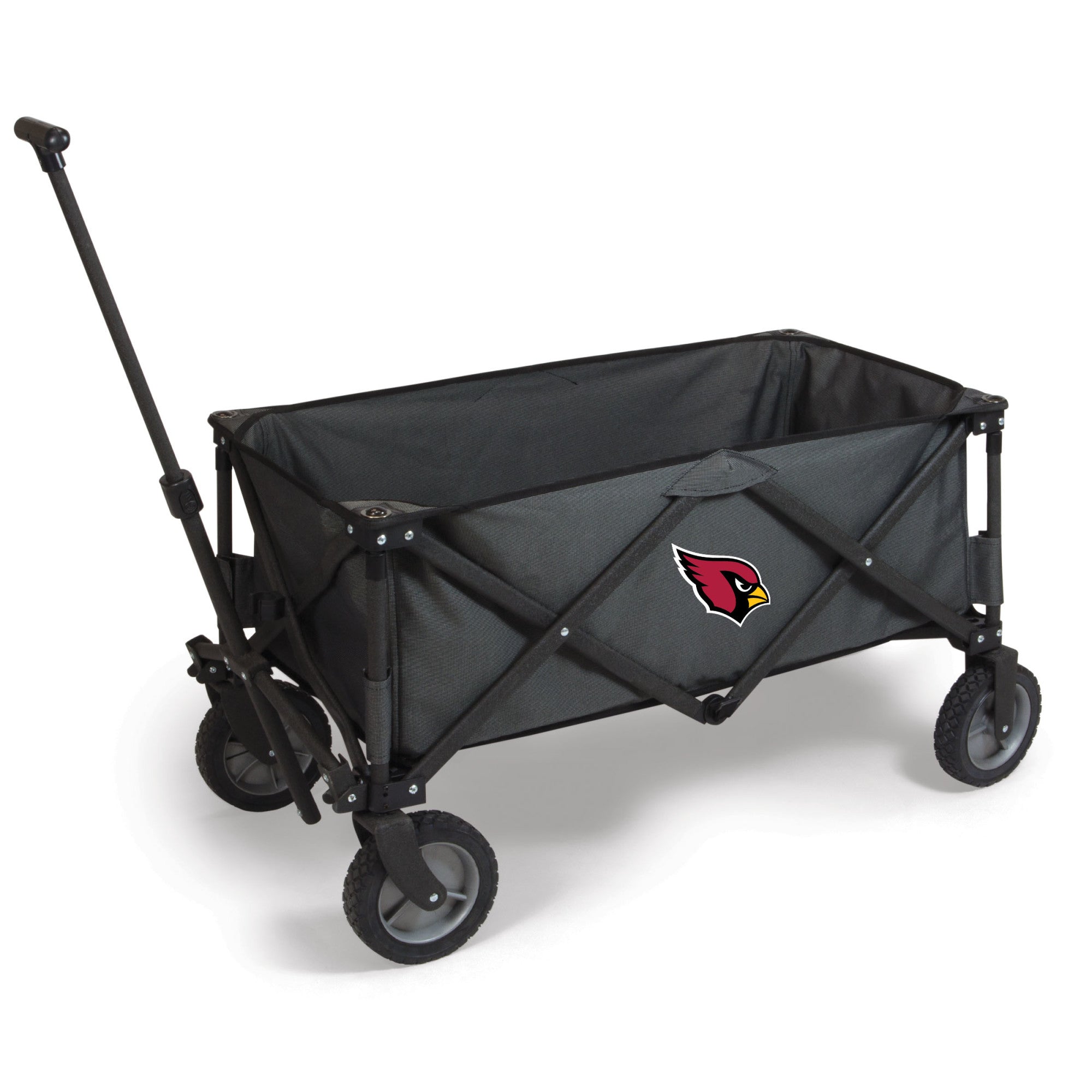 Arizona Cardinals - Adventure Wagon Portable Utility Wagon, (Dark Gray)