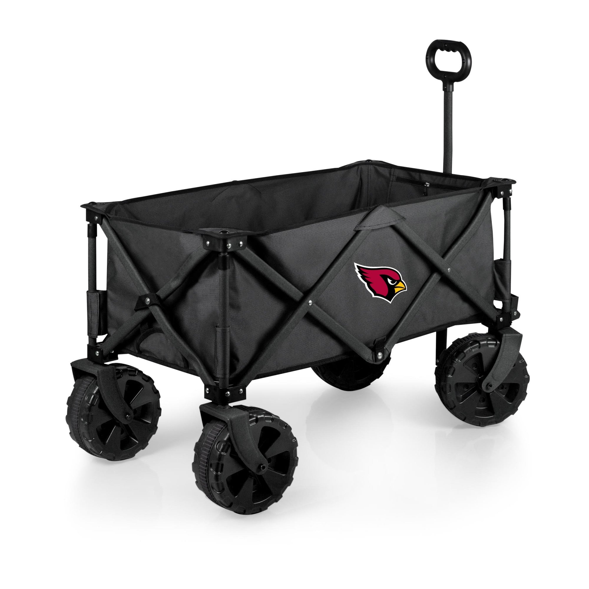 Picnic Time - Arizona cardinals - adventure wagon elite all-terrain portable utility wagon, (dark gray)