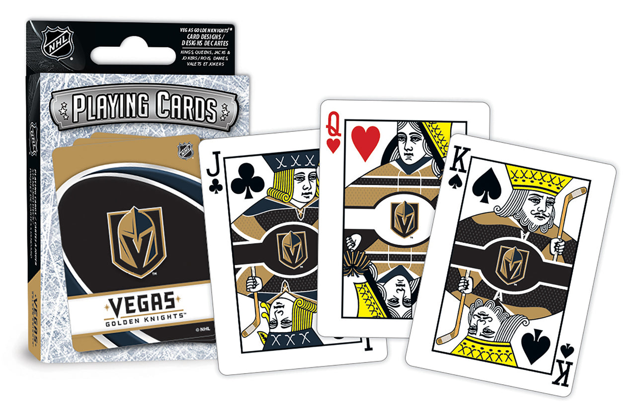 VEGAS GOLDEN KNIGHTS PLAYING CARDS
