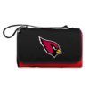 Picnic Time - Arizona cardinals - blanket tote outdoor picnic blanket, (red with black flap)