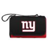 New York Giants - Blanket Tote Outdoor Picnic Blanket, (Red with Black Flap)